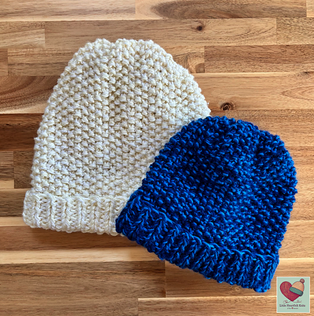 Ravelry: Easy Seed Stitch Knit Hat pattern by Stephanie van der Waard