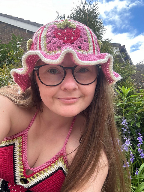 Strawberry Bucket Hat