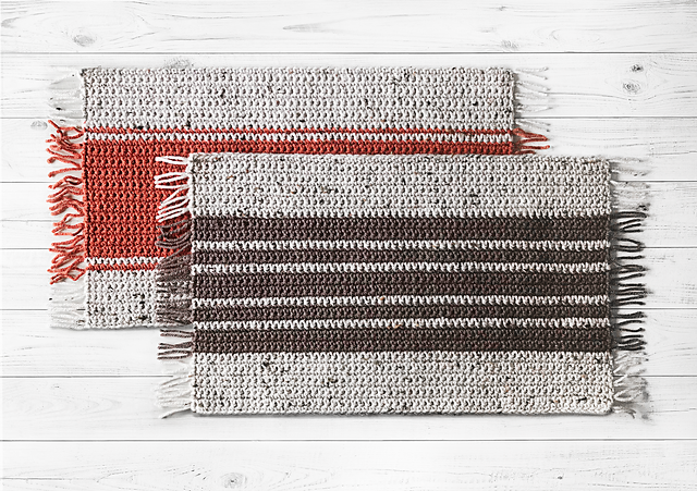 Striped Placemats Set