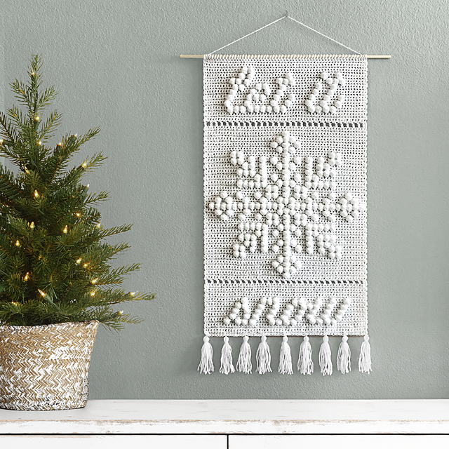 Let it Snow Wall Hanging