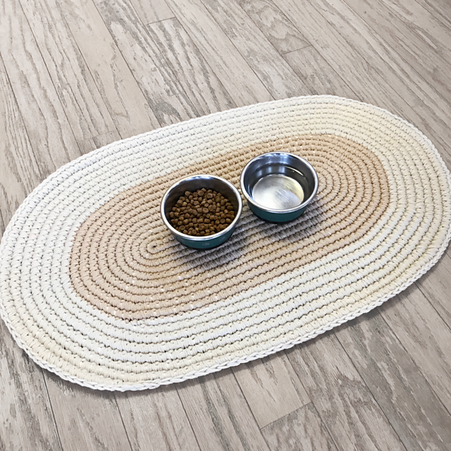 Oval Cord Mat