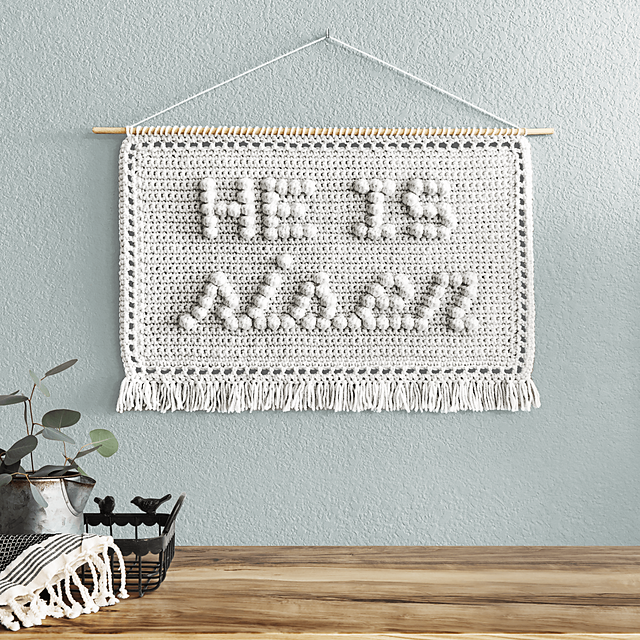 He Is Risen Wall Hanging