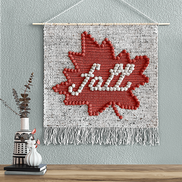 Fall Leaf Wall Hanging