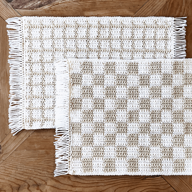 Checker & Grid Placemat Set