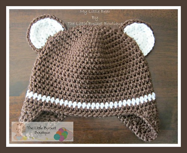 Little Bucket Bear Hat