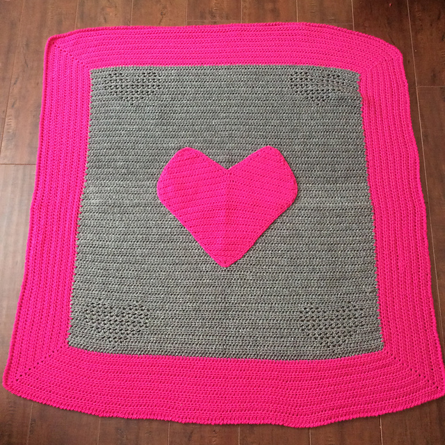 Emma Heart Blanket