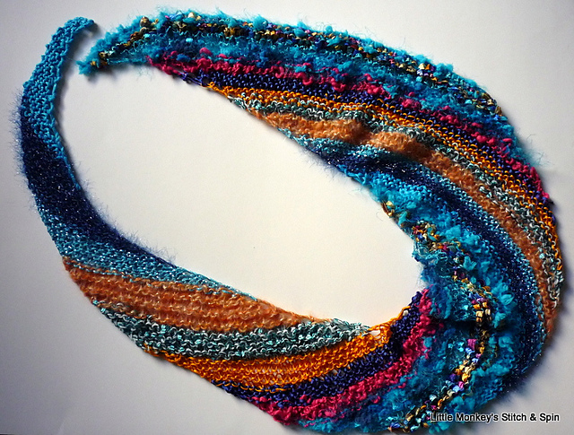 Nautilus Spiral Scarf