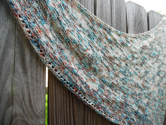 Tri-Ridge Shawlette