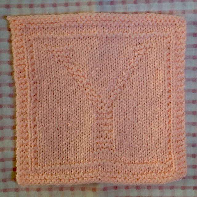 Baby Block "Y"