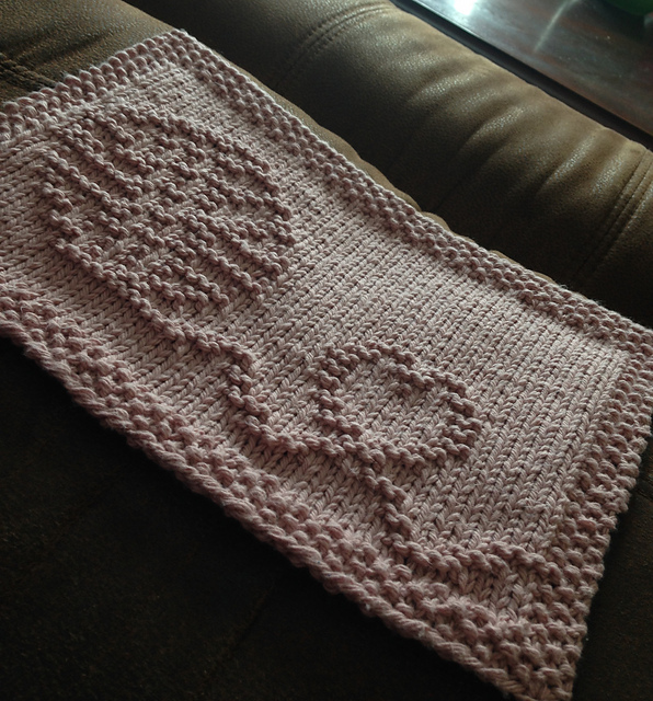 Heart Strung Along Dishcloth