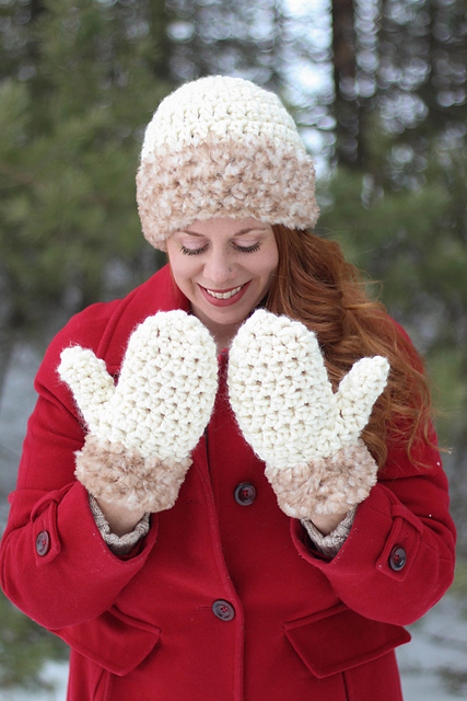 Anastasia Hat and Mittens