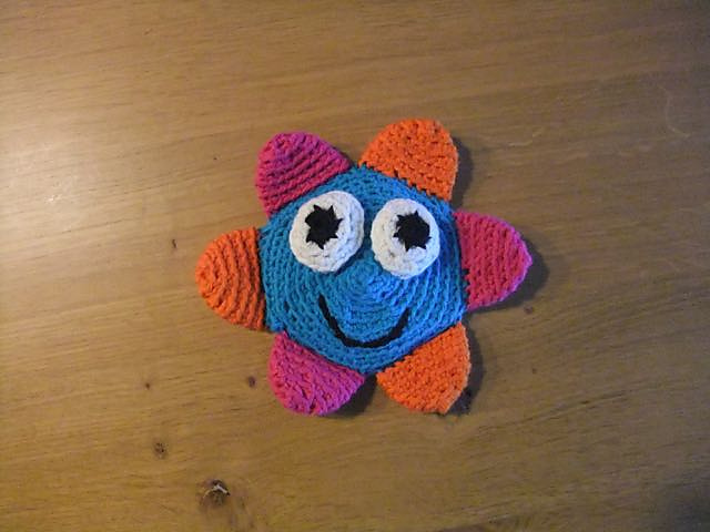 Crinkle flower baby toy