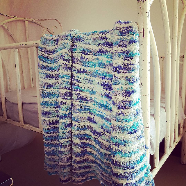 Princess baby blanket