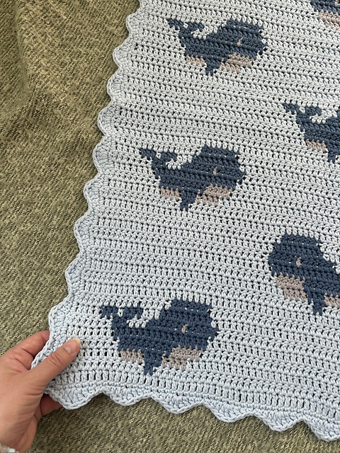 Whale-y Cute Baby Blanket