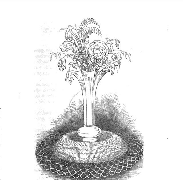 Bird's Nest Flower Mat