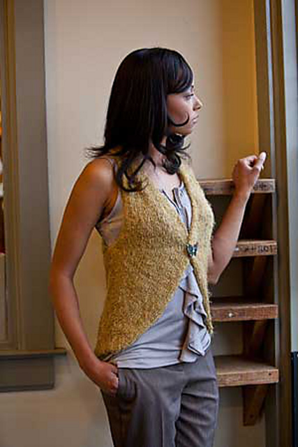 Draped Vest