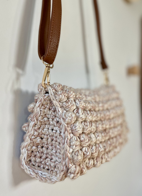 Rainbow Bobble Clutch