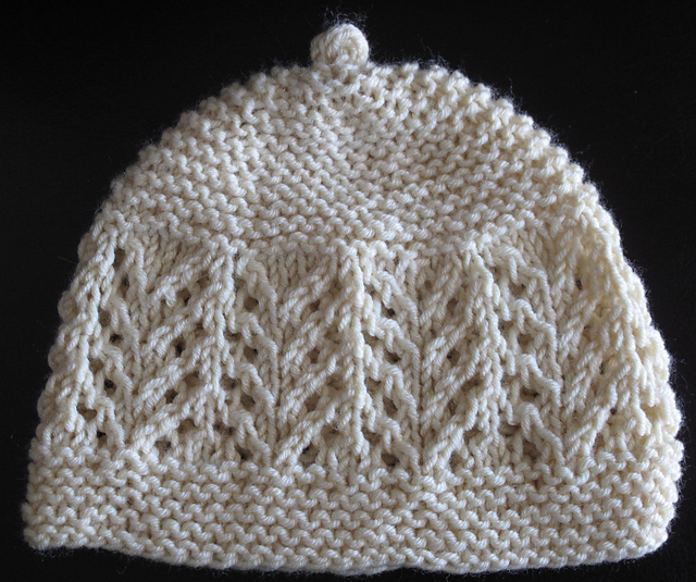Gull Lace Baby Hat
