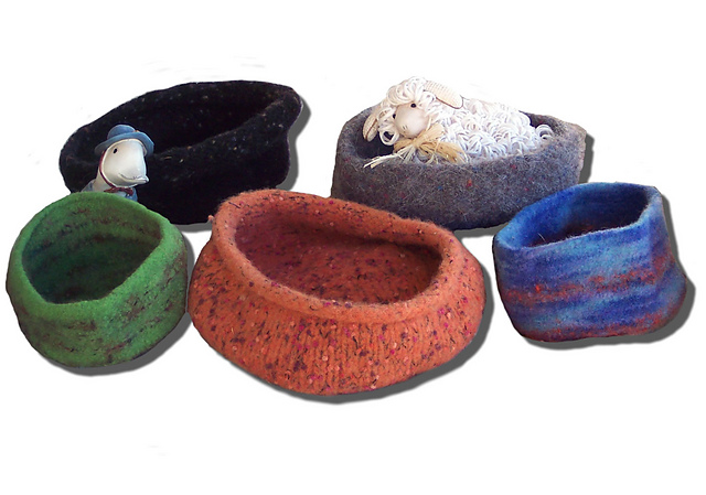 Small Felted Bowl