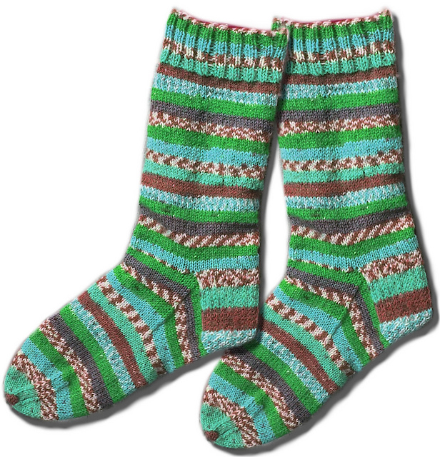 Simple Socks in Worsted