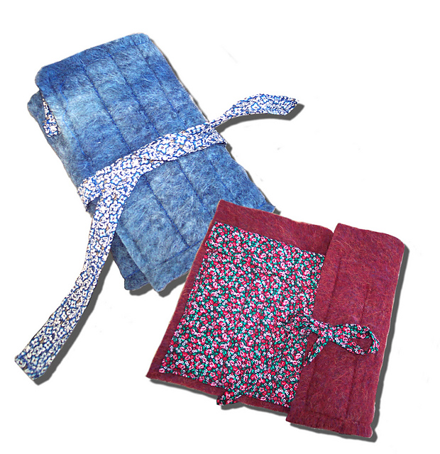 Felted Needle Case