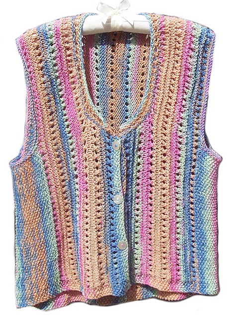 Sideways Sweetheart Vest
