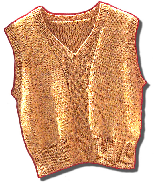 Celtic Cabled Vest