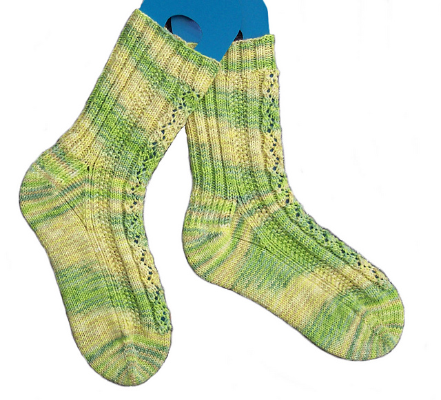 Tiptoe Serendipity Toe Up Socks