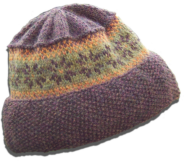 Fairisle Snowflake Hat