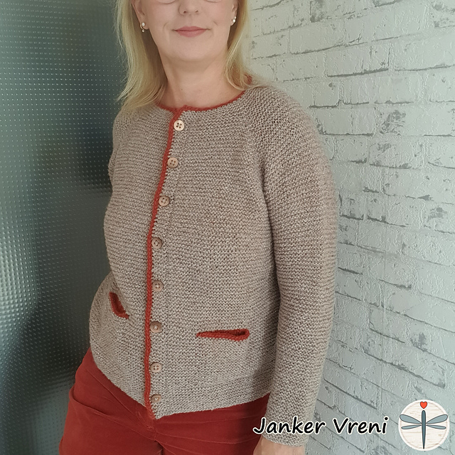 Ravelry Janker Vreni pattern by Lenka Pekarek