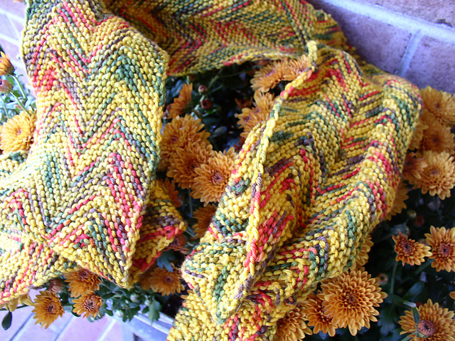 Diamond Chevron Scarf
