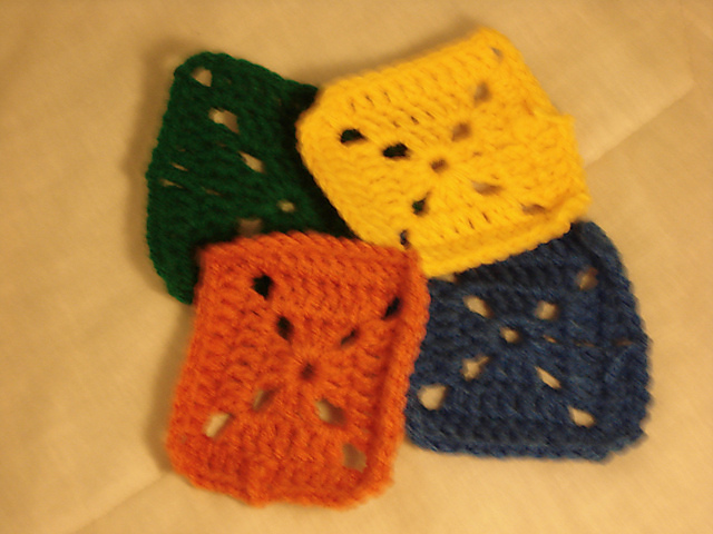 Double Crochet Granny Square