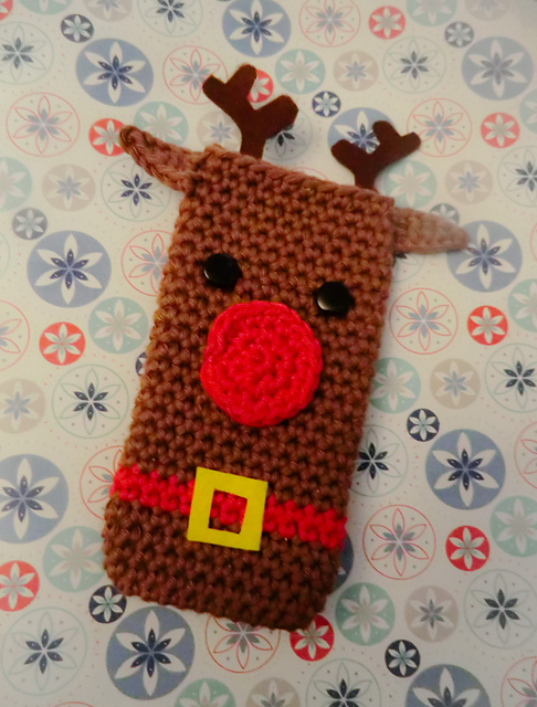 Reindeer mobile cosy