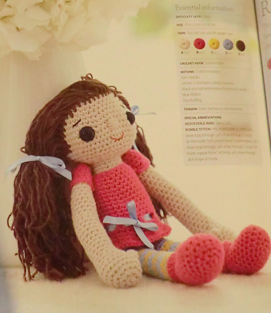 amigurumi rag doll