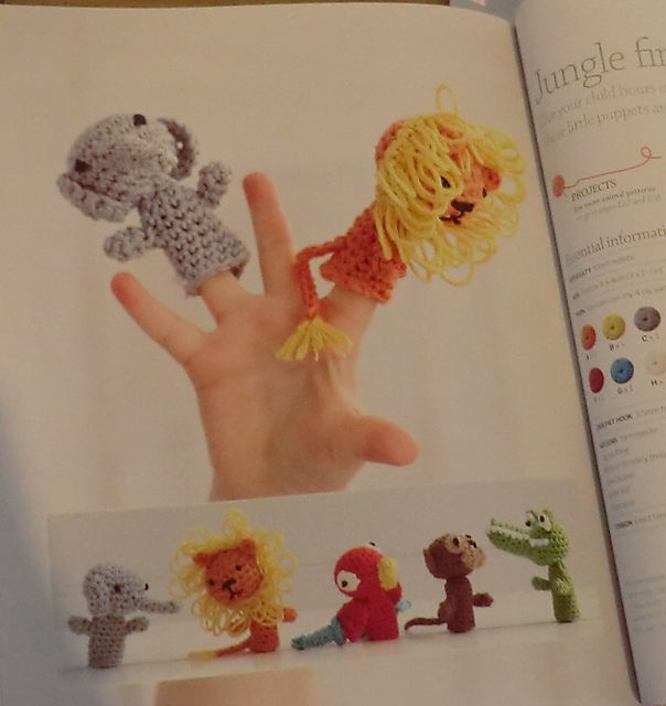 animal finger puppets