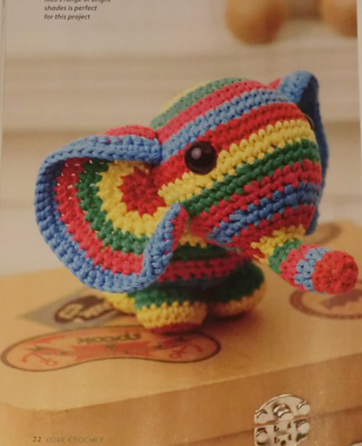 stripy elephant