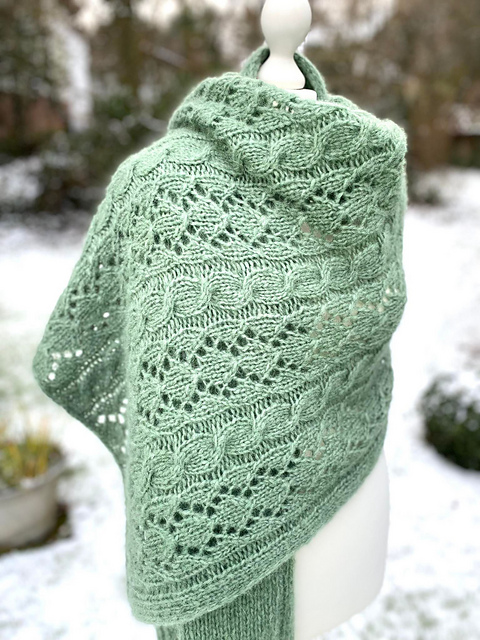 Lizas Schaltuch Winterreigen