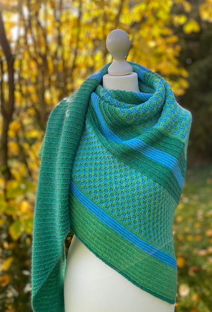Lizas Tuch Waldblumen