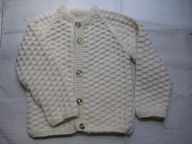 Rosebud Patterned Cardigan