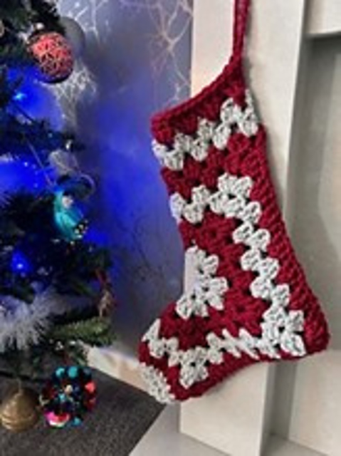 Chunky Christmas Stocking