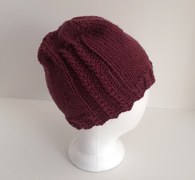 Ravelry: Bulky Twisted Rib Hat pattern by Liz Cassidy
