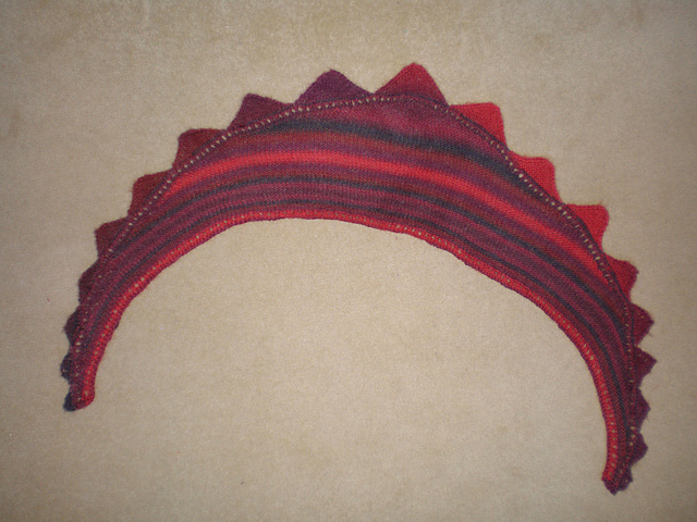 Dragon's Teeth Shawl 