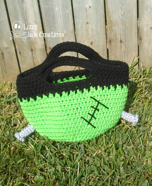 Frankenstein Trick or Treat Bag