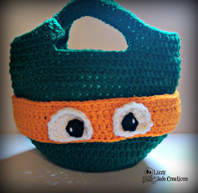 TMNT Inspired Trick or Treat Bag