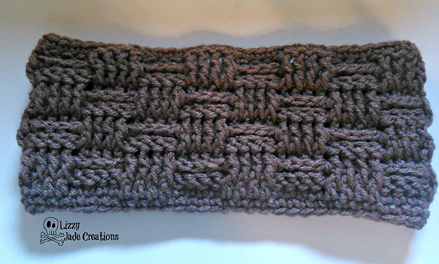 Basket Weave Ear Warmer - Adult