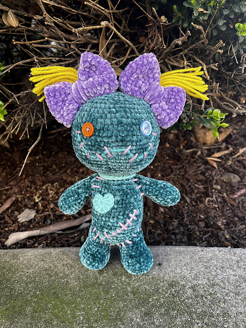 Samantha the Patchwork Doll