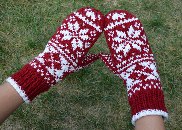 Snowbunny Mittens