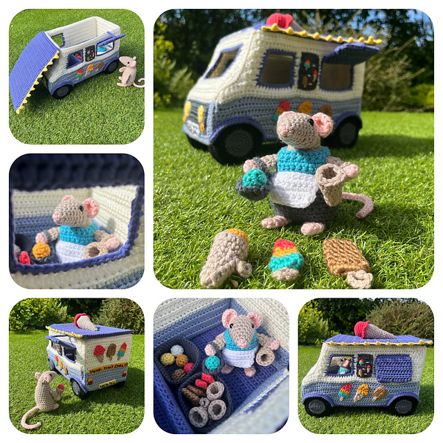 Mouse in an Ice Cream Van