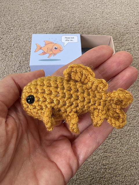 Matchbox Pet Goldfish