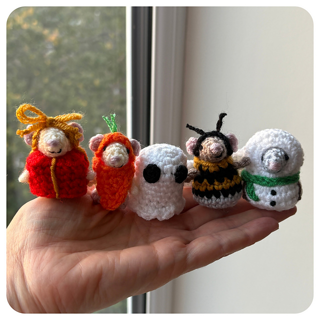 Ravelry: Baby Mouse & Costumes pattern by Laura Sutcliffe